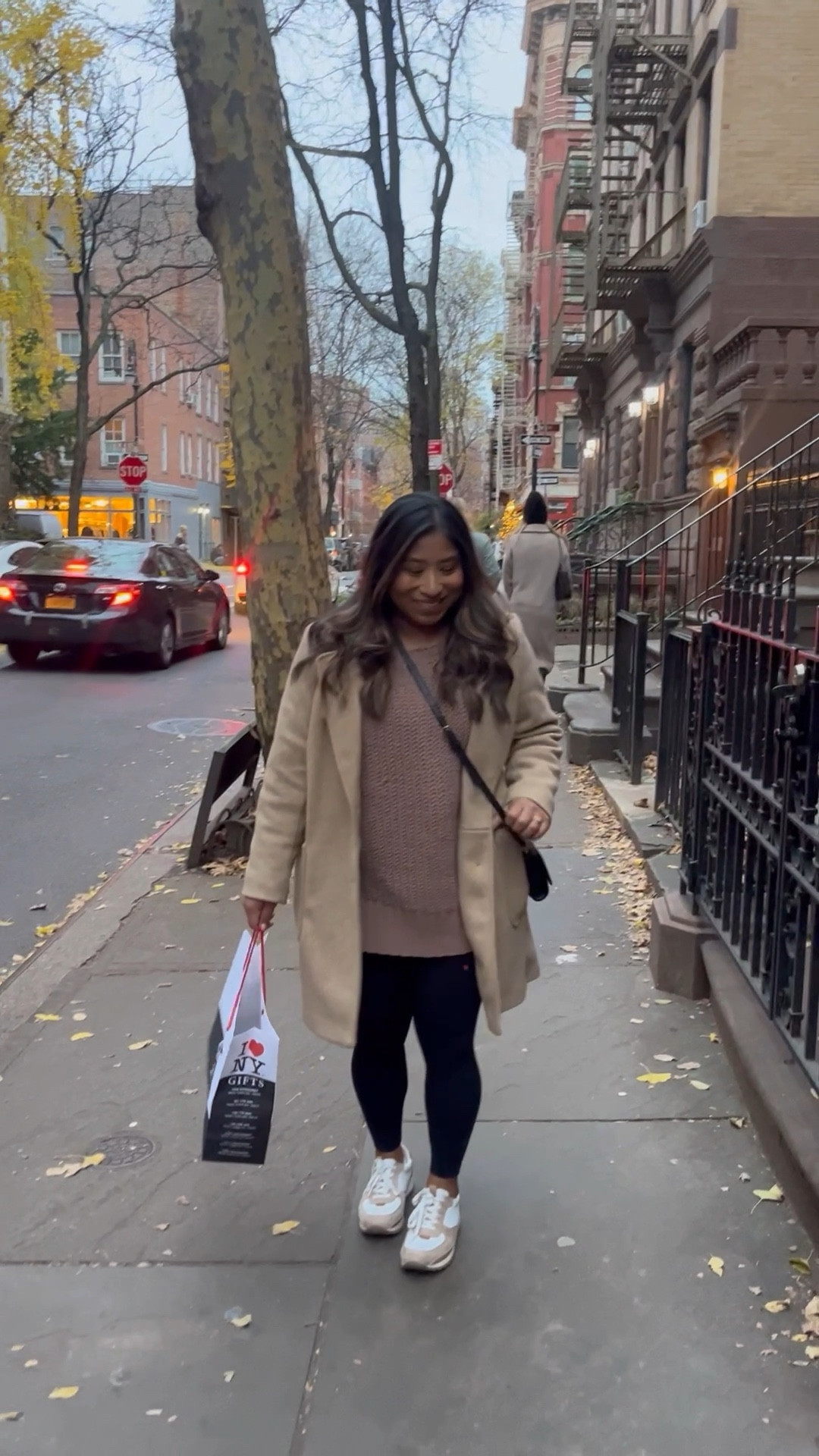 NYC outfit // coat-medium (petite) slouchy sweater (small) leggings-medium sneakers-6.5 (could’ve done 6) 

#LTKHoliday #LTKSeasonal #LTKunder100