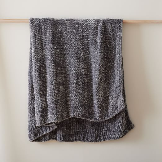Chunky Luxury Chenille Throw | West Elm (US)