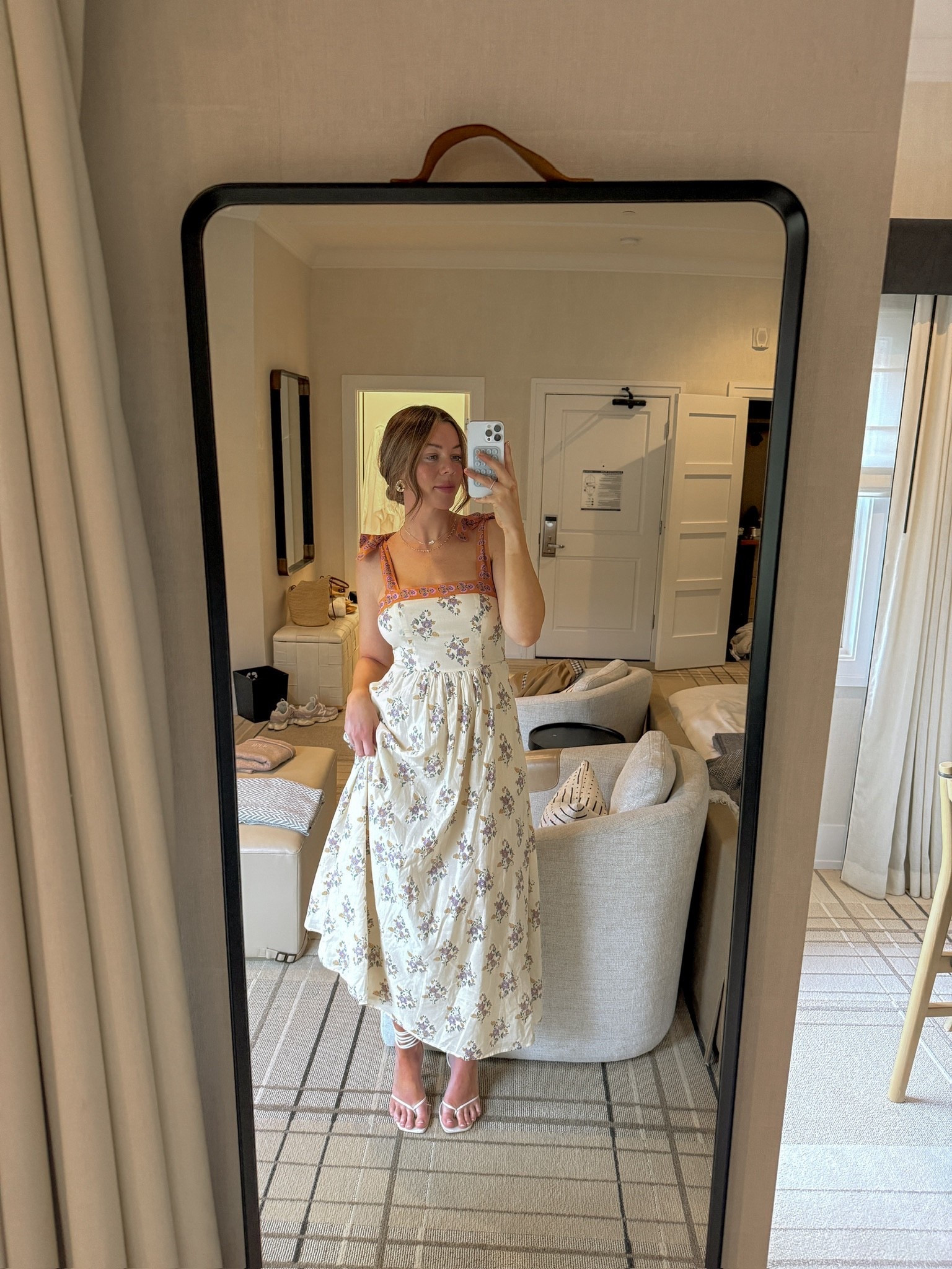 Floral dress for Spring! 

#LTKootd