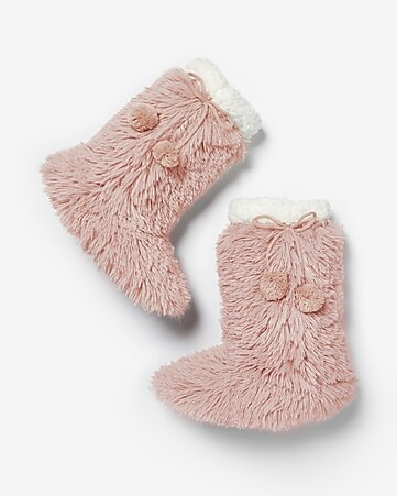 fluffy slipper socks | Express