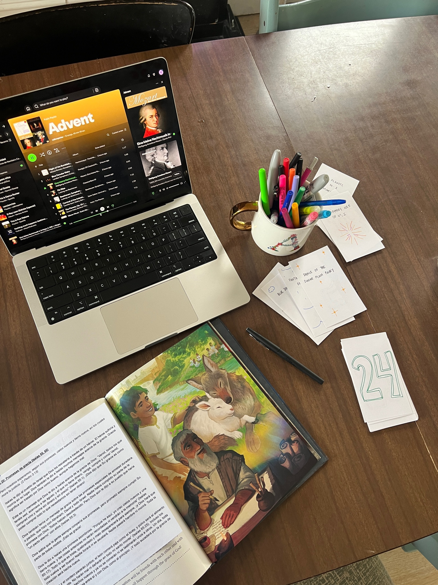 DIY classical music advent calendar for $0! Message me on IG for the link to my Spotify playlist  

#LTKKids #LTKHoliday #LTKSeasonal