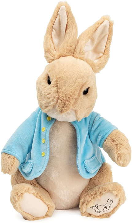 Click for more info about GUND Beatrix Potter Classic Peter Rabbit in Blue Coat Deluxe Soft Plush Stuffed Animal Bunny, Bro...