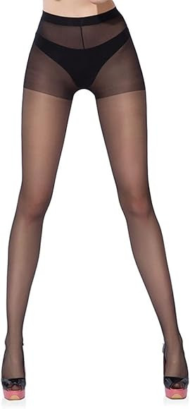 [3 Pairs] Women’s Sheer Tights,Summer Soft Sheer Pantyhose with Control Top High Waist Silk Sto... | Amazon (CA)