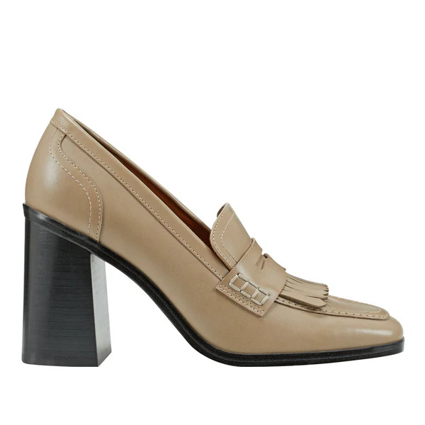 Hamish Block Heel Loafer | Marc Fisher