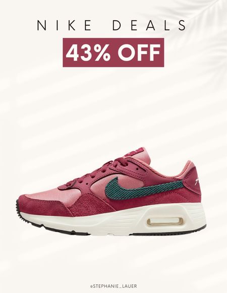 43% off on these Nike Air Max SC SE
Women's Shoes

#LTKsalealert #LTKshoecrush #LTKfindsunder100