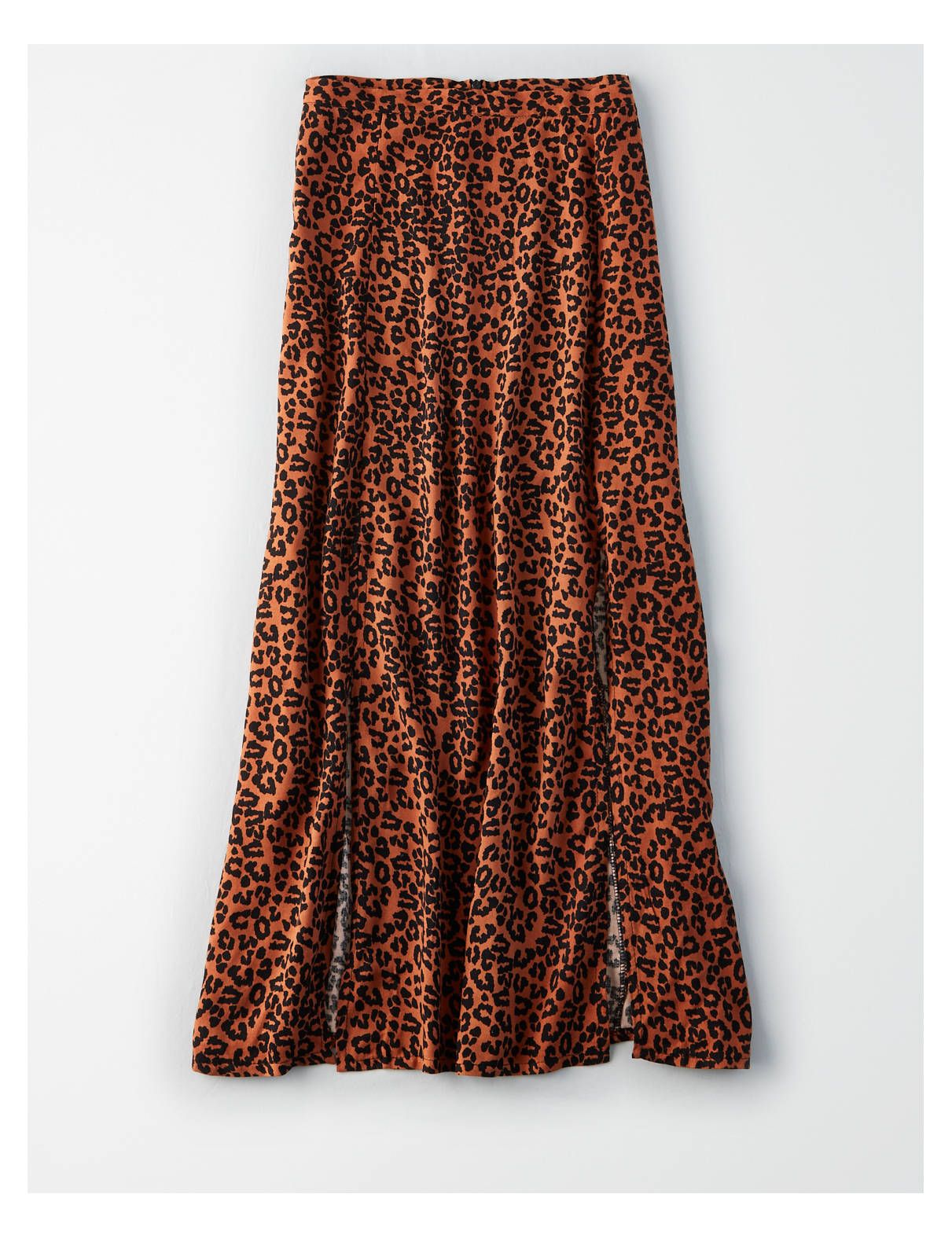 AE Leopard Midi Skirt | American Eagle Outfitters (US & CA)