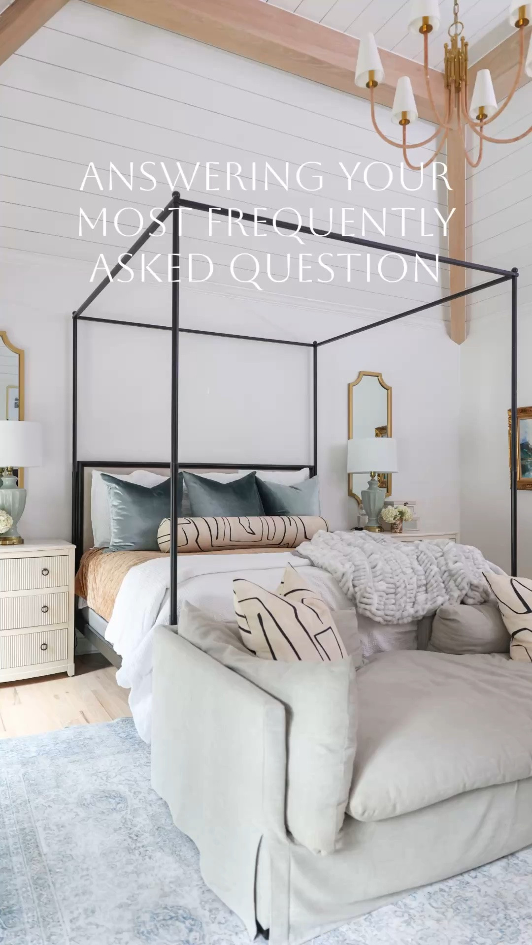 If you’ve ever stayed at our Airbnb, then you already know I take a comfy bed very seriously. In fact, creating a bed that feels as good as it looks has become a bit of an art form around here.

Since it’s easily one of the questions I get asked most often, I thought it was finally time to share all of my favorite bedding essentials. These are the products I always reach for to create a bed that’s cozy and beautiful. The perfect combination of comfort and style.