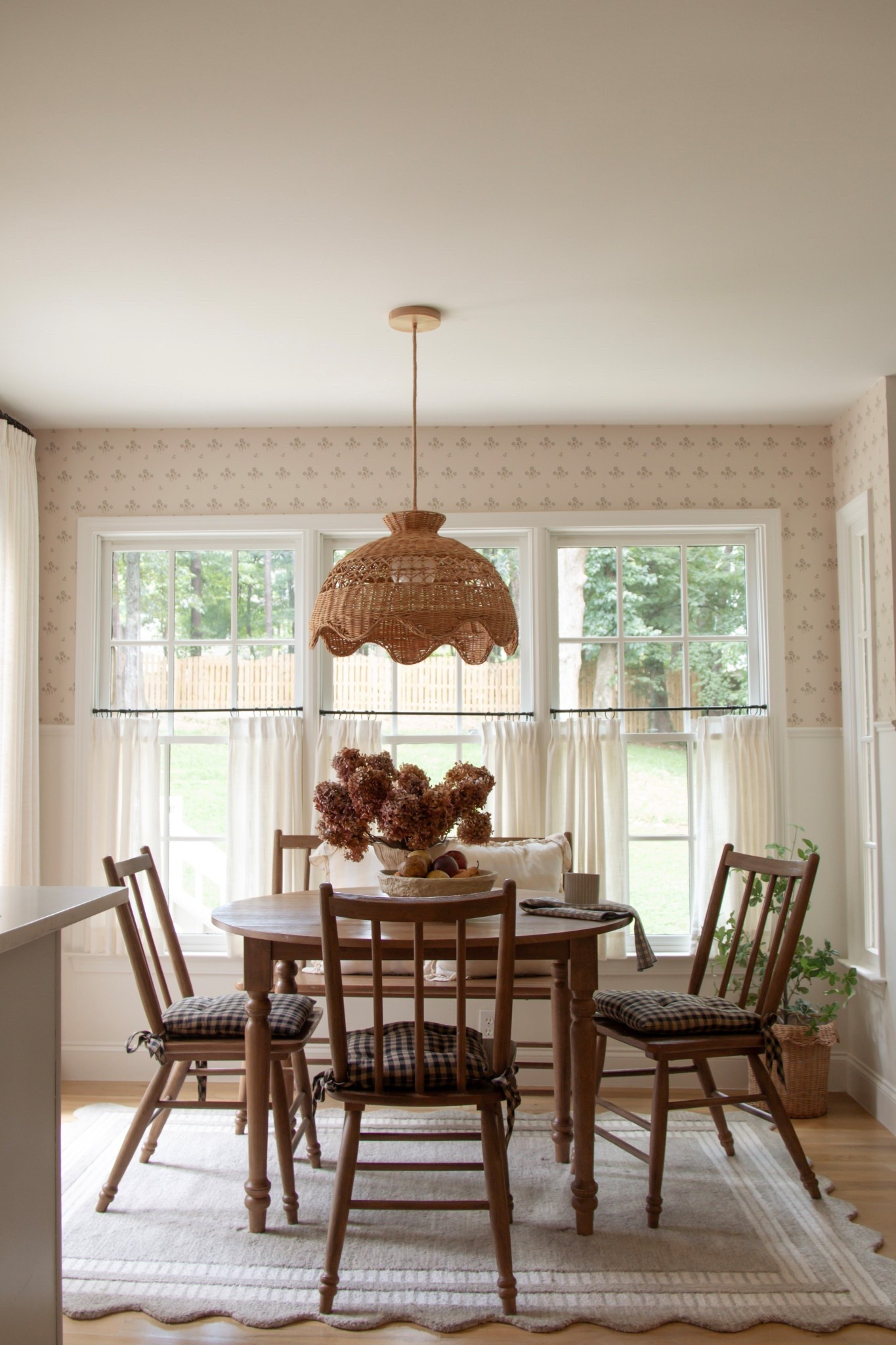 Updated the lighting in our breakfast nook! Linked it here, it’s the 22” ❤️✨