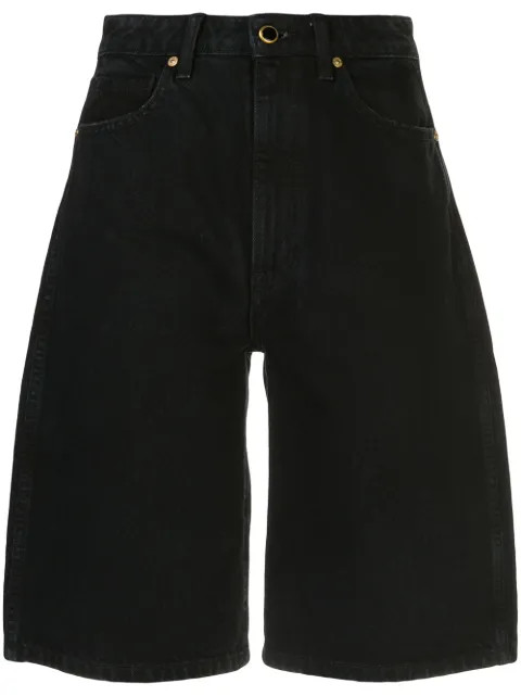 KHAITE Short Jeans Mitch - Farfetch | Farfetch Global