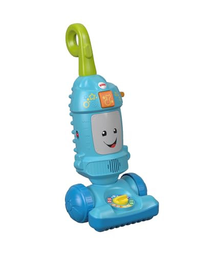 Fisher-Price Toddler Toy Laugh & Learn Light-Up Learning Vacuum Musical Push Along for Pretend Play Infants Ages 1+ Years (Amazon Exclusive) | Amazon (US)
