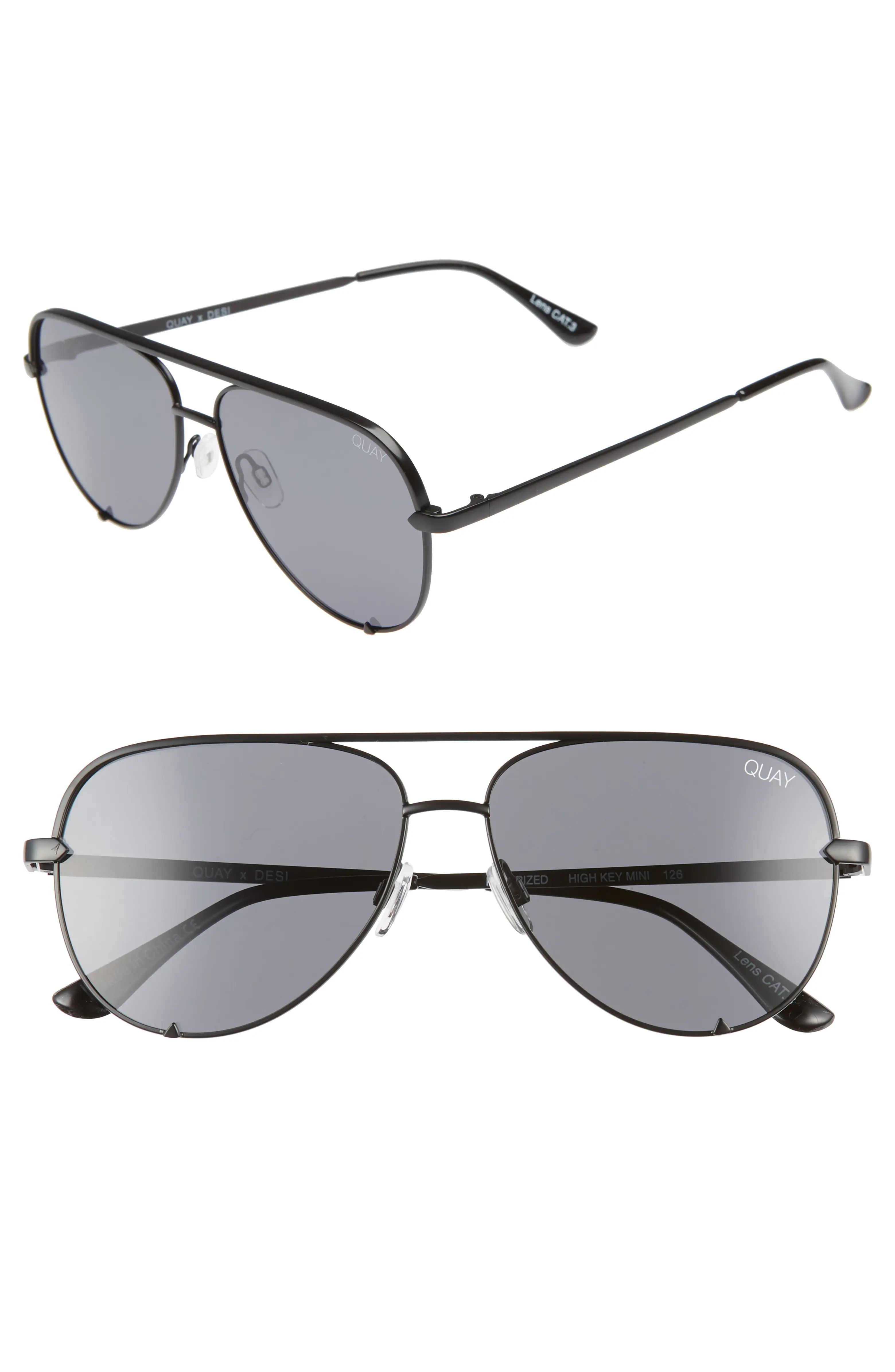 High Key Mini 57mm Aviator Sunglasses | Nordstrom