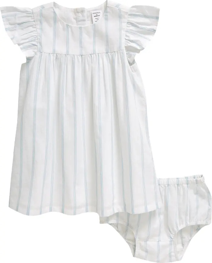 Flutter Sleeve Dress & Bloomers | Nordstrom