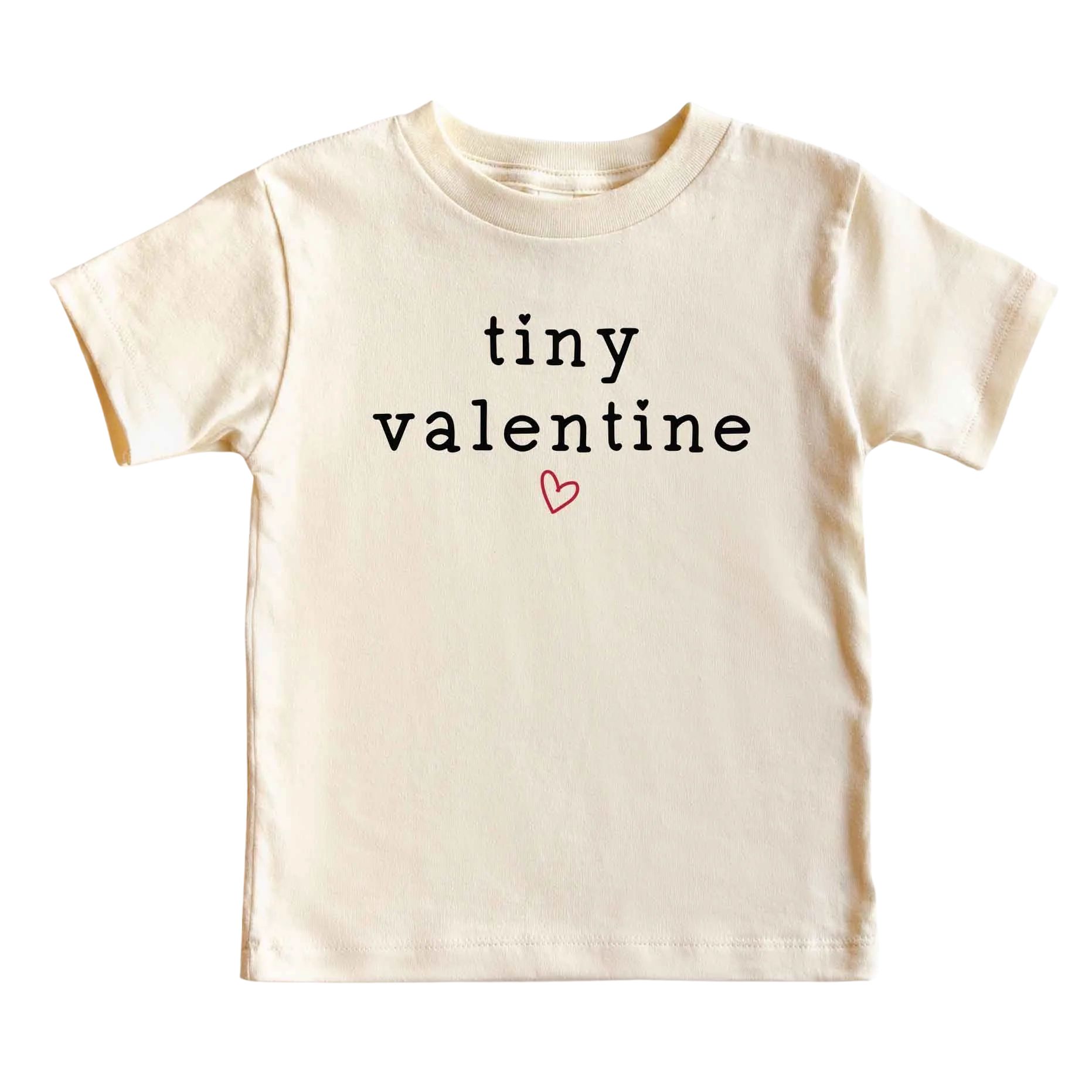 Tiny Valentine Kids Graphic Tee | Natural | Caden Lane