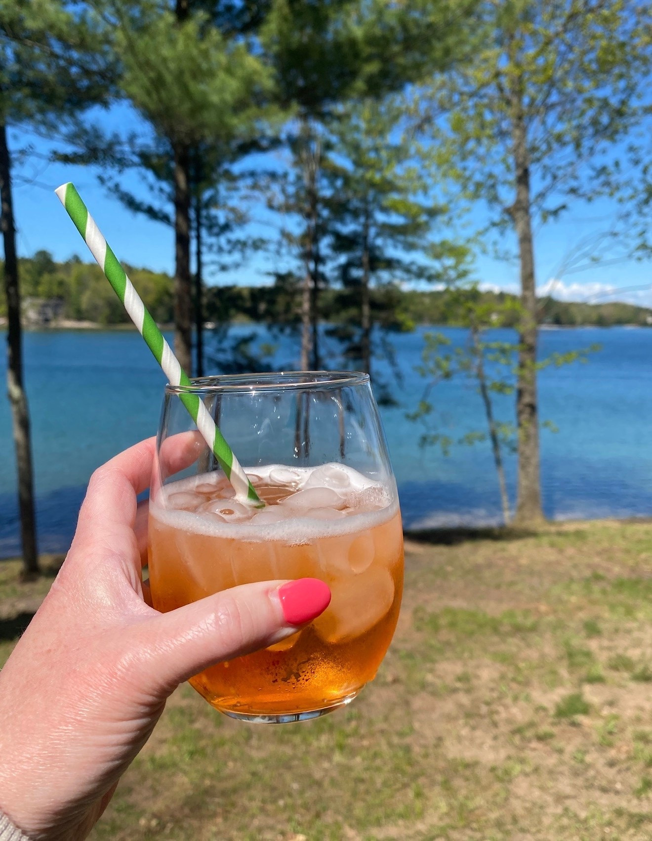 The lake house is calling my name! And maybe this spritz is, too. 😉

#lakehouse #upnorth #michigansummer #spritz #patioweather #summer #cocktail #summerdrink 

 #LTKselfcare #LTKSeasonal #LTKTravel