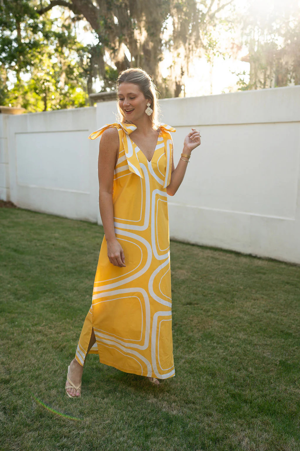 Cosmo Gold Beaufort Dress Long | House Of MBR