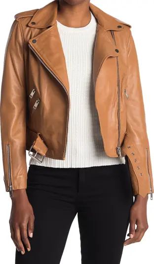 Walter Baker Allison Leather Moto Jacket | Nordstromrack | Nordstrom Rack