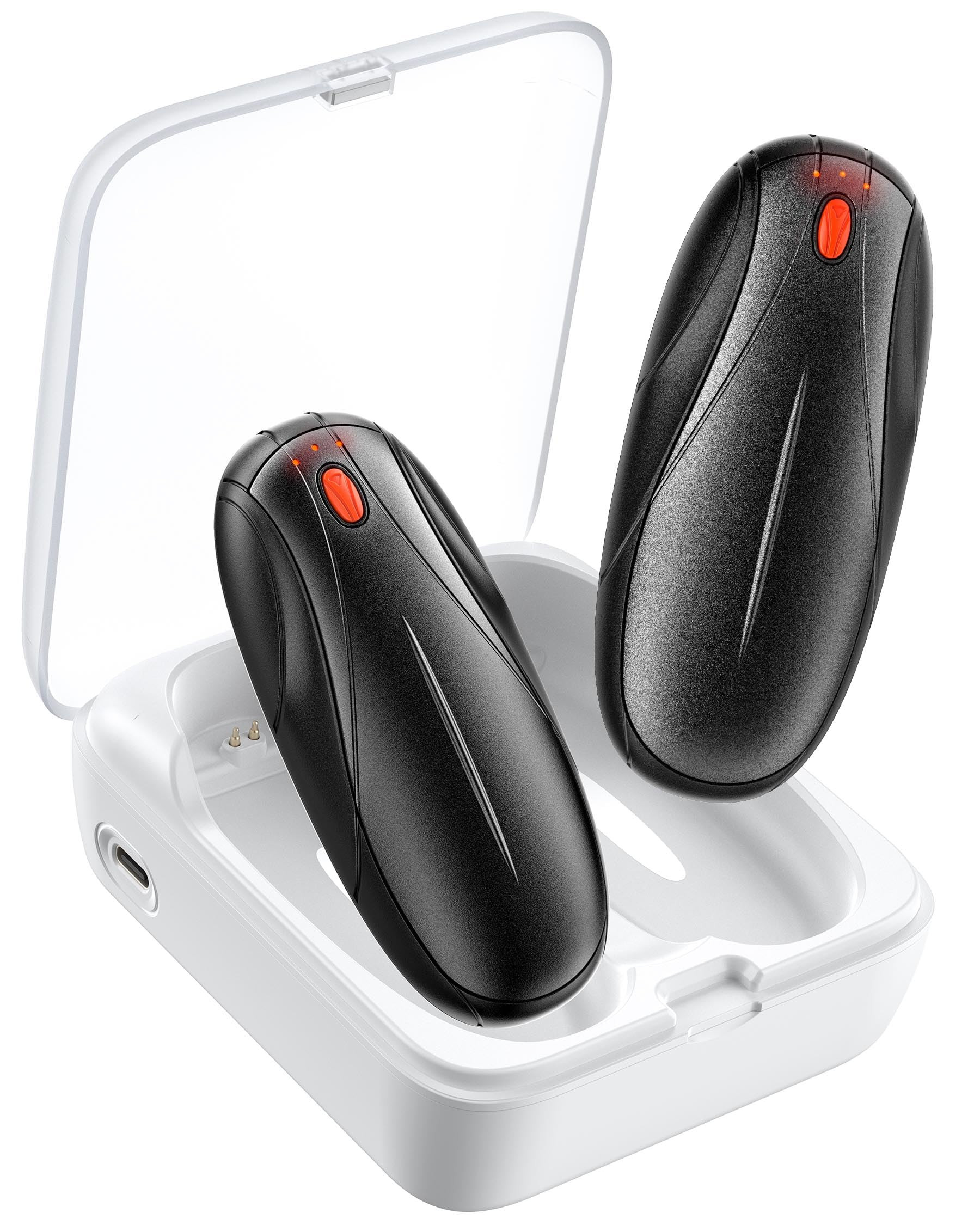 Hand Warmers Rechargeable 2Pack,14000mAh Electric Hand Warmers with Charging Case,Quick Charge Po... | Amazon (US)