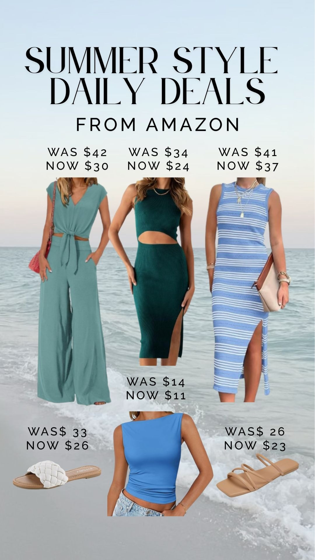 Summer Style | Daily Deals | Amazon Sales | Summer Outfit Ideas | Beach Dress | Vacation Outfits | Neautral Sandals | Summer Set | Striped Dress | Wedding Guest Dress 

#LTKSummerEdit #LTKSaleAlert #LTKTravel