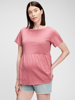 GapMaternity / T-ShirtsMaternity Peplum T-Shirt | Gap (US)