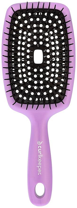 Curl Keeper Flexy Hair Brush (Purple) | Amazon (US)