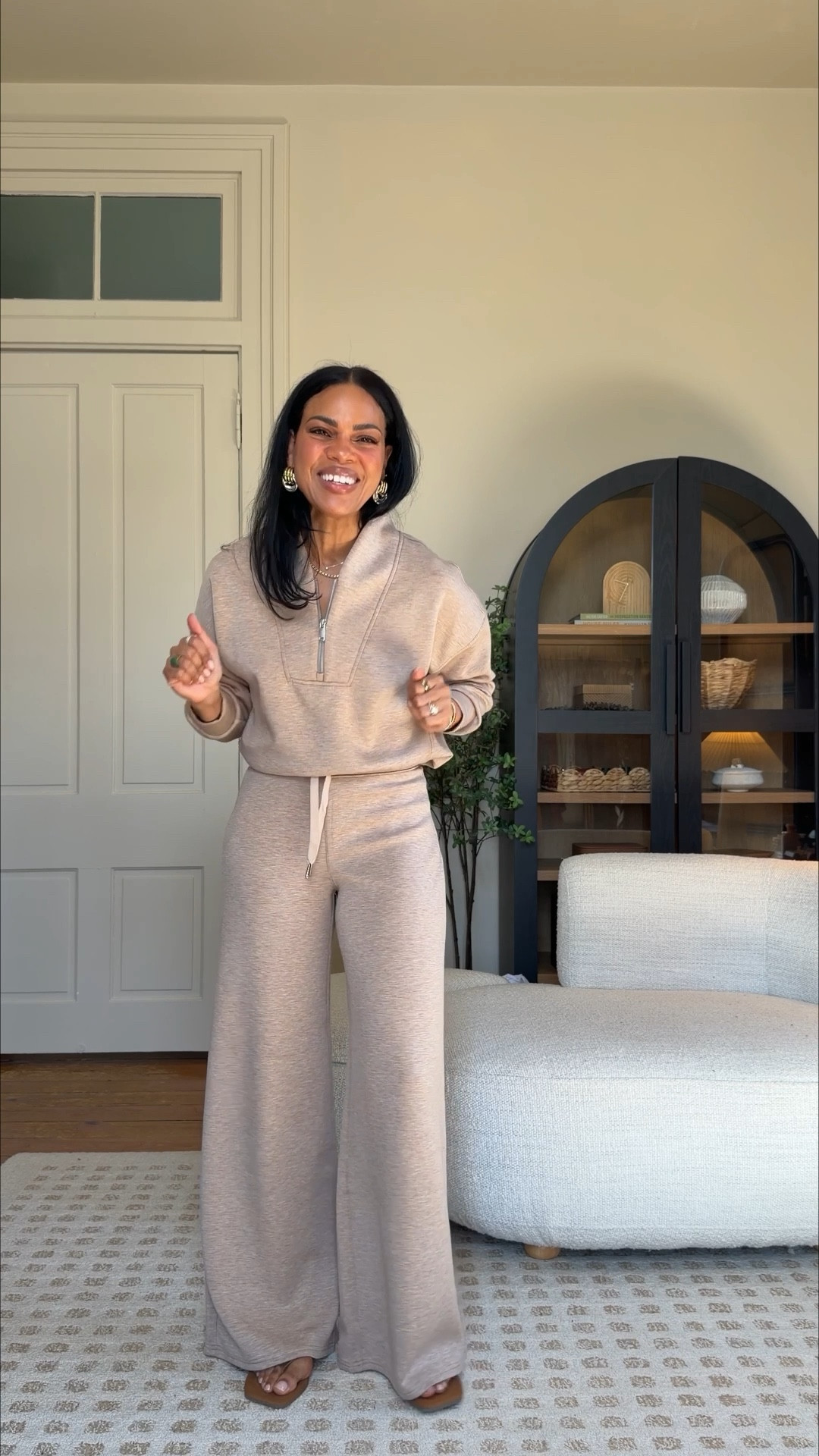 If you’re looking for the perfect lounging, travel, hosting, errands outfit that looks chic but feels like pajamas you have to try @Spanx #SpanxPartner AirEssentials! Super soft, 4-way stretch, light as air, perfect for looking chic but staying comfortable. I’m wearing small, regular length (I’m 5’4).


#LTKTall #LTKPetite #LTKActive