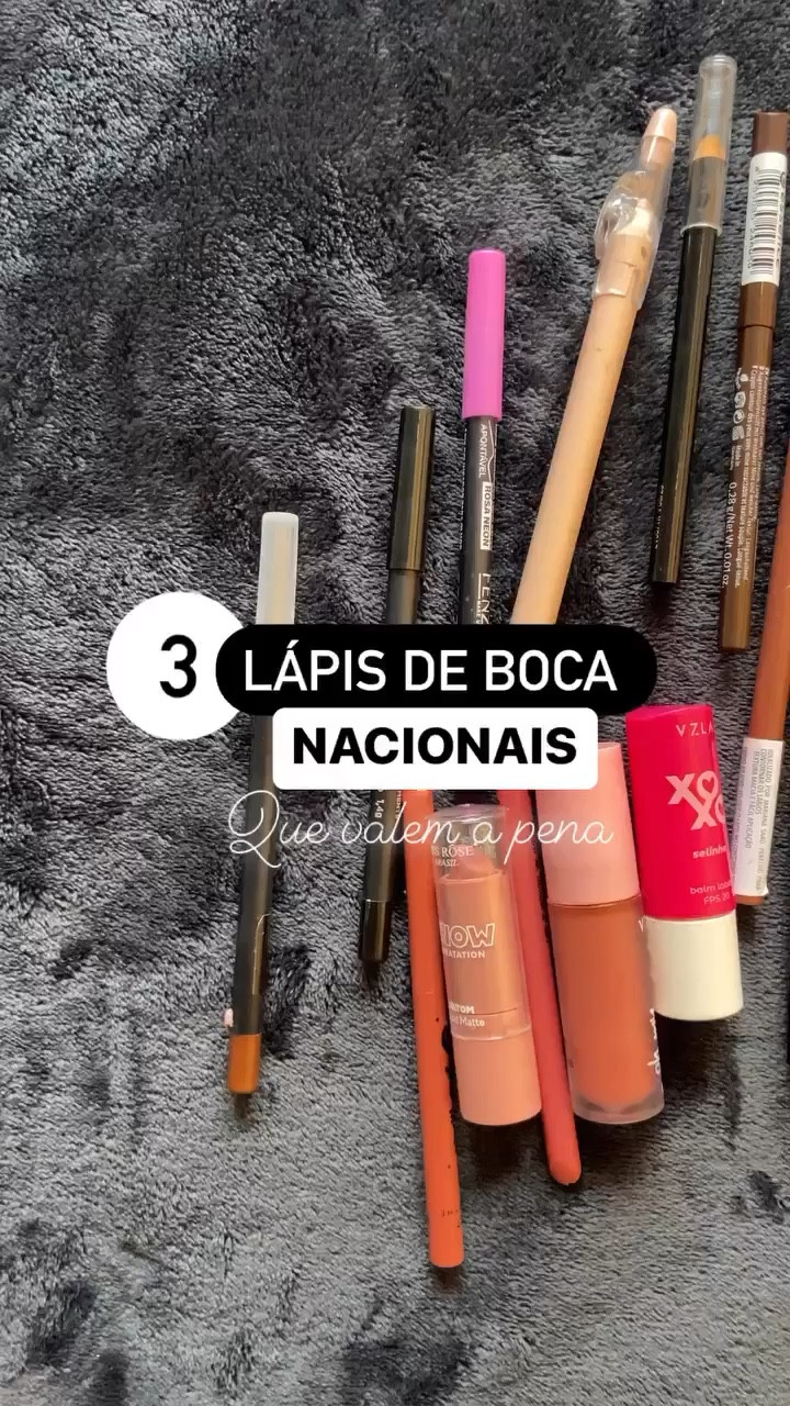 Lápis labial é vida! Os lábios ficam muito mais interessantes, bem contornados. Esses 3 valem muito a pena 

#LTKCyberWeek #LTKbeauty #LTKbrasil