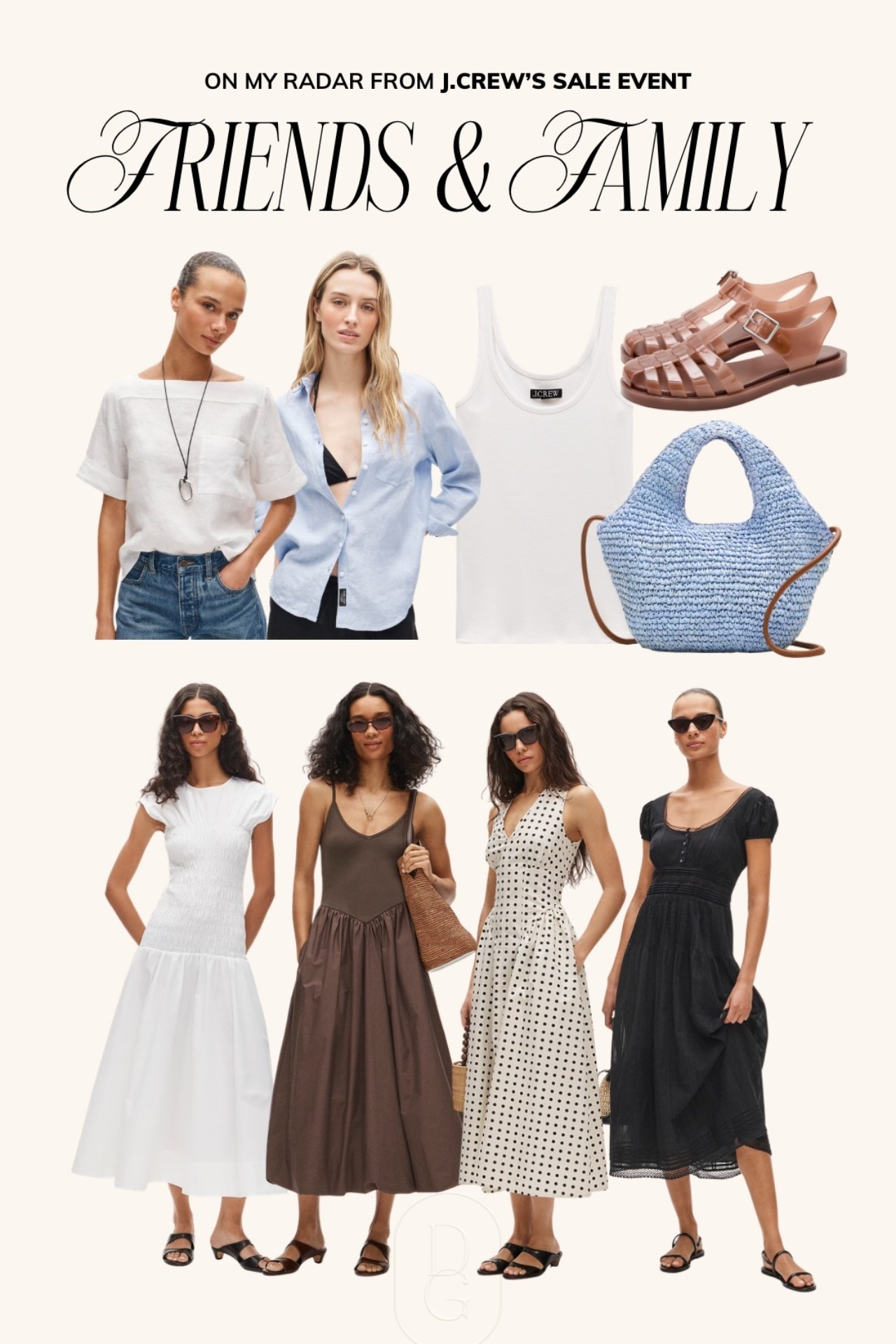 Jcrew friends + family 30% off sale! Loving spring and summer arrivals 

#LTKSaleAlert