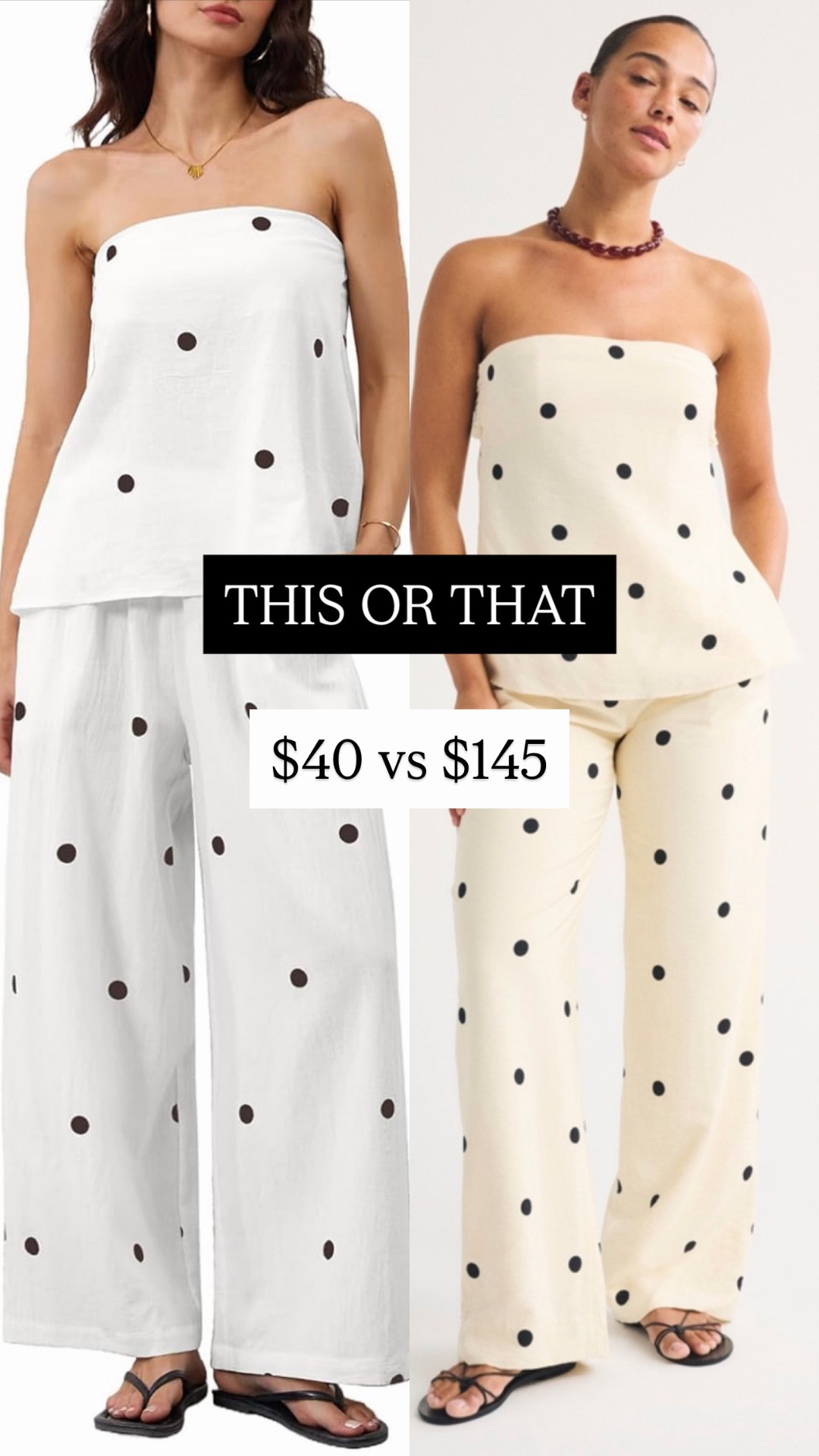 Found more affordable version of viral polka dot @abercrombie two piece !!!

Available in more colors 

100% cotton ♥️

Summer set • spring set • Amazon set • matching set • polka dot set 

#LTKSaleAlert #LTKdayinmylife #LTKootd