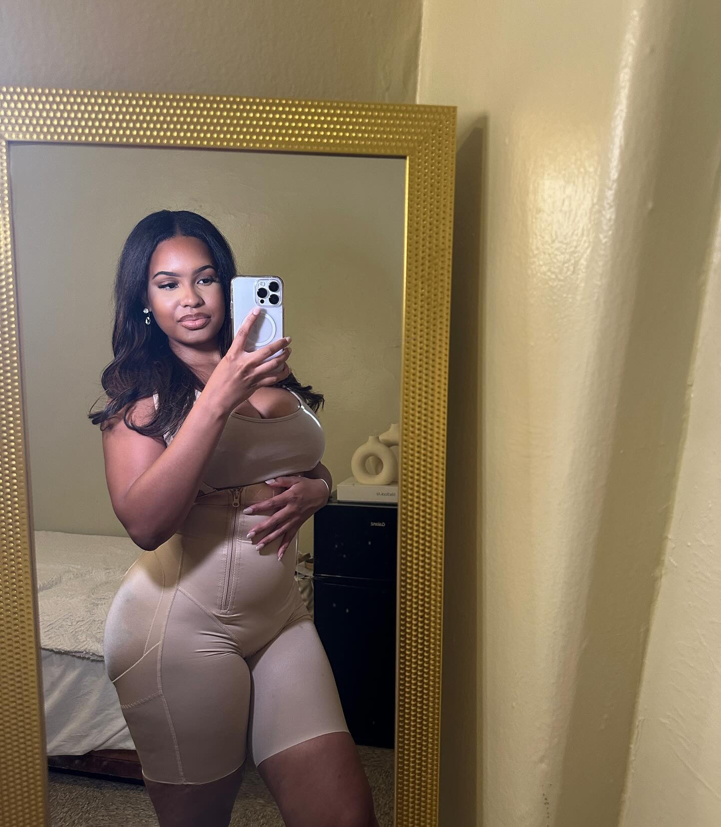 Shapellx high waisted butt lifting shorts perfect for lounging around. Features medium compression, removable straps & seamless to easily move around. Use code “sincerelyk” to save!

#LTKBeauty #LTKgrwm #LTKdayinmylife