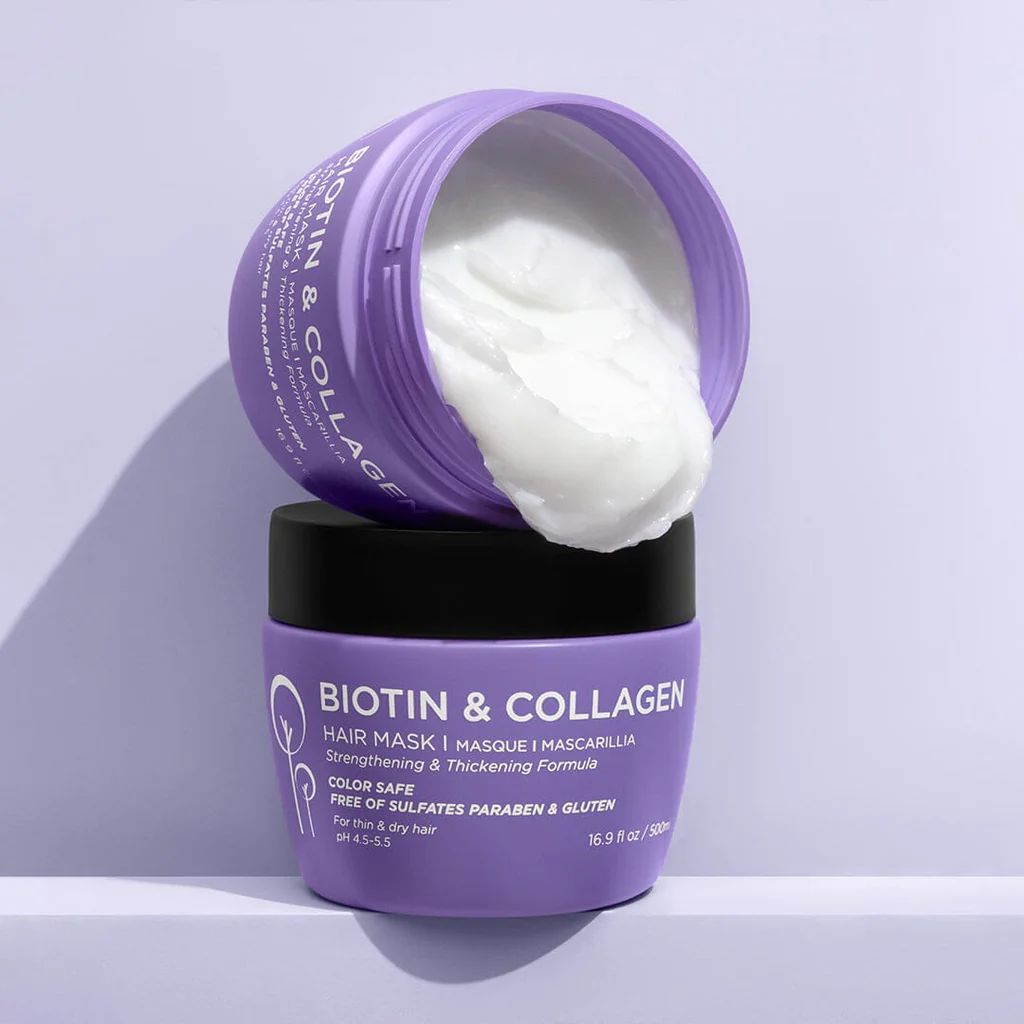 Biotin & Collagen Hair Mask | Luseta Beauty