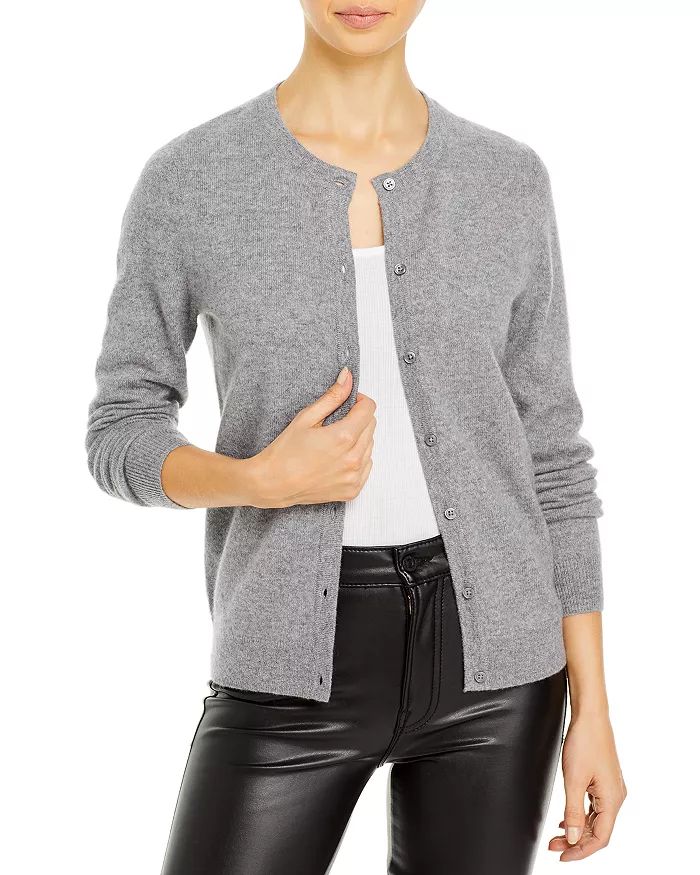 C by Bloomingdale's Cashmere C by Bloomingdale's Crewneck Cashmere Cardigan - 100% Exclusive  Wom... | Bloomingdale's (US)