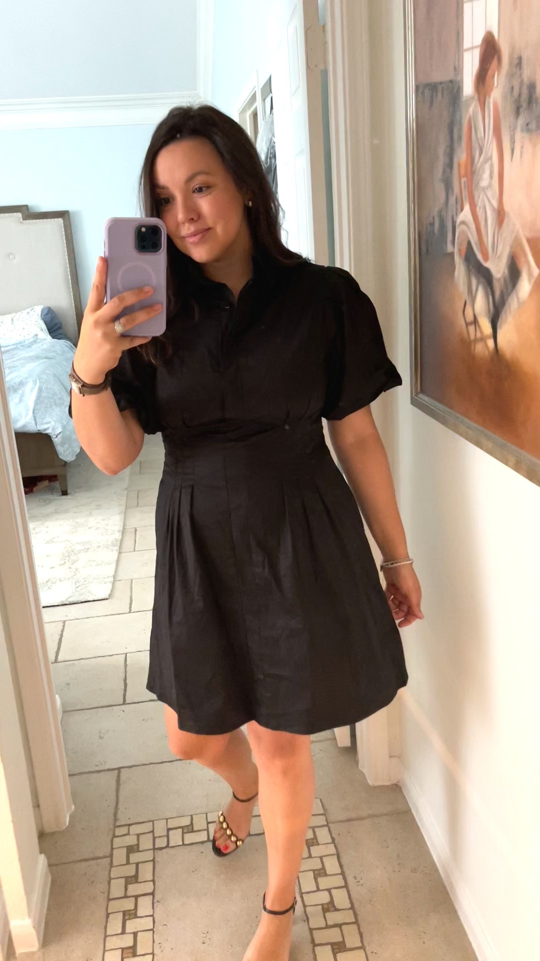 Flattering little black dress, perfect for so many occasions. Runs true to size! Slimming and feminine dress 
Does have a side zip, so be conscious of that if you have a larger chest! Hem is perfectly appropriate for office. 


#LTKPetite #LTKWorkwear