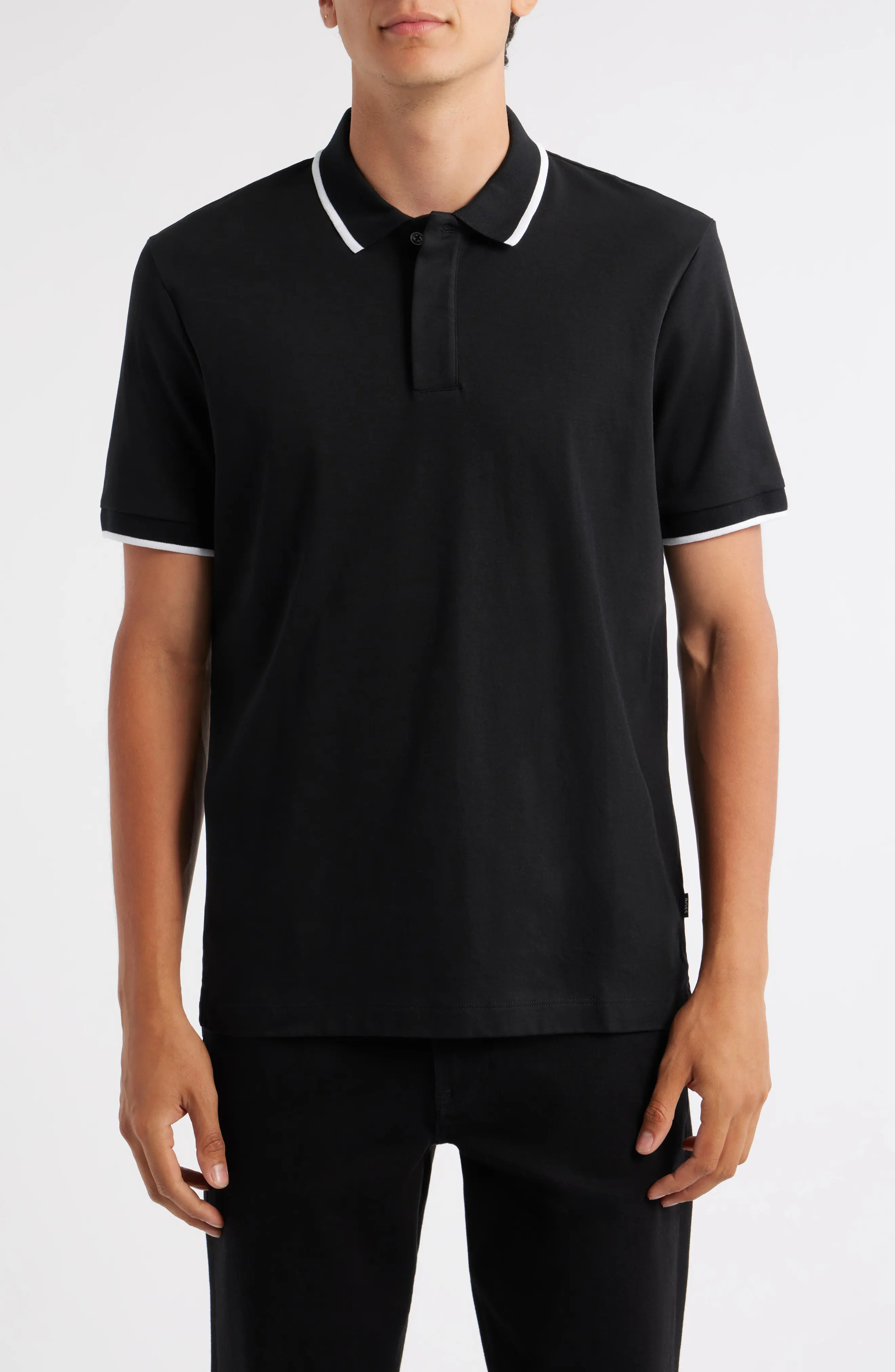BOSS Parlay Tipped Cotton Polo (Men) | Nordstrom | Nordstrom