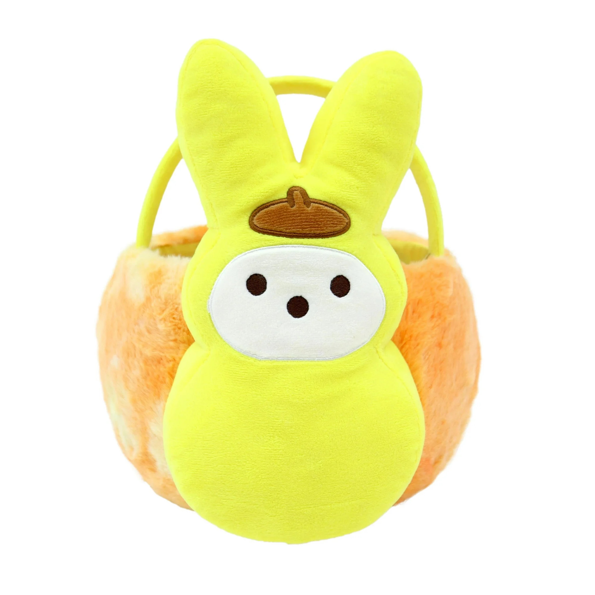 Peeps X Pompompurin Plush Easter Basket , 11In Orange and Yellow - Walmart.com | Walmart (US)