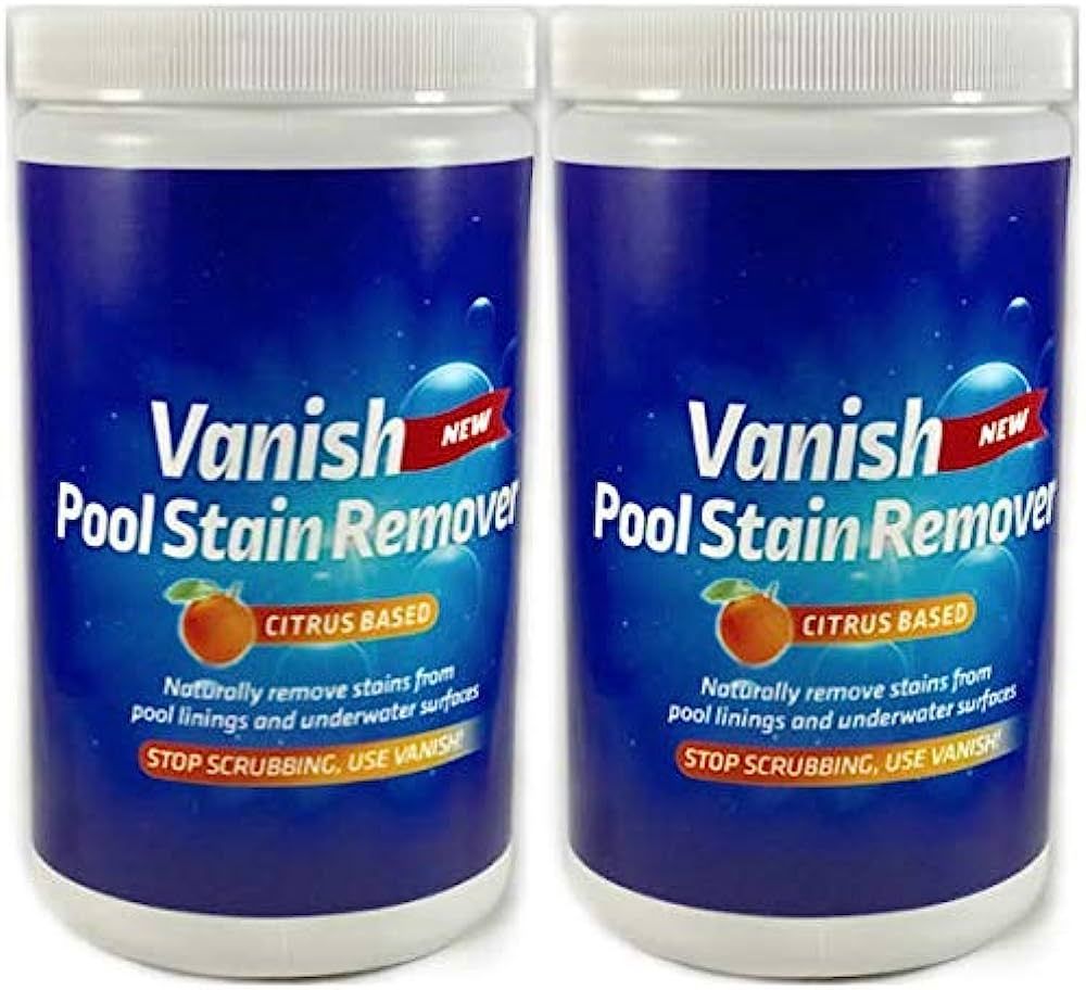 Bosh Chemical Vanish Pool & Spa Stain Remover 2 Pack (4LBS)- Natural Safe Citrus Based, Works Exc... | Amazon (US)