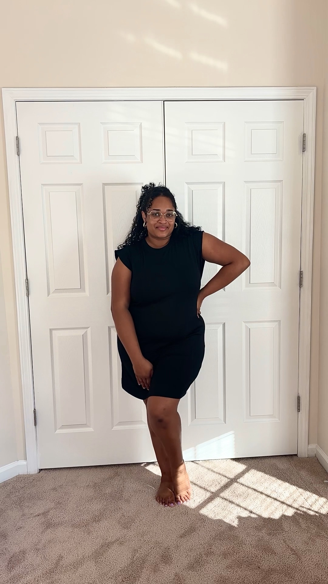 Regular stats:
Size 14
5’4”
215 lbs
Wearing size XL

#LTKMidsize #LTKFindsUnder50 #LTKPlusSize