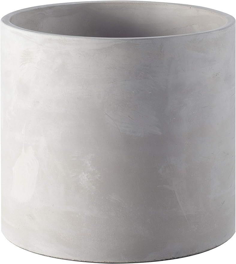Ekirlin 4‘’ Flower Pot Indoor- Grey Cement Garden Planter, Modern Plant Containers for Home &... | Amazon (US)