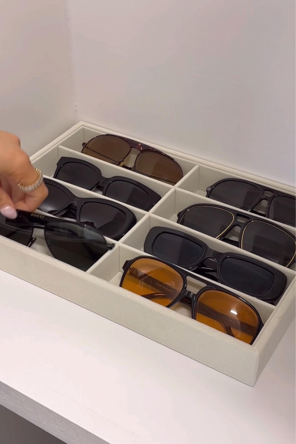 Amazon sunglasses organizer 

#LTKfindsunder50 #LTKstyletip #LTKhome