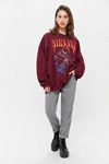 Nirvana Unplugged Oversized Crew Neck Sweatshirt | Urban Outfitters (US and RoW)