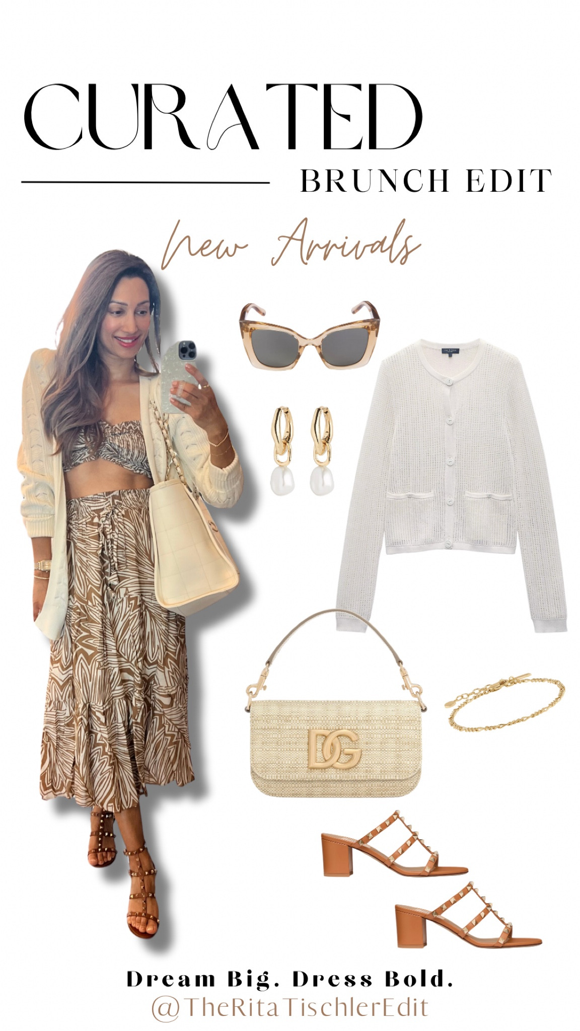 VICI x @amberlancaster two piece perfection. Lined skirt and very comfortable 🤎🤍

#twopieceskirtset #vicidoll #vicicollection #springoutfit #vacationoutfit 

#LTKparties #LTKstyletip #LTKitbag