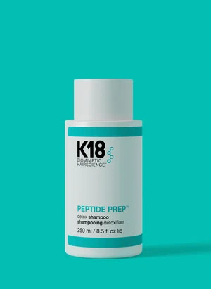 PEPTIDE PREP™ Detox Shampoo For Gentle Clarifying 8.5oz | K18Hair | K18 Hair