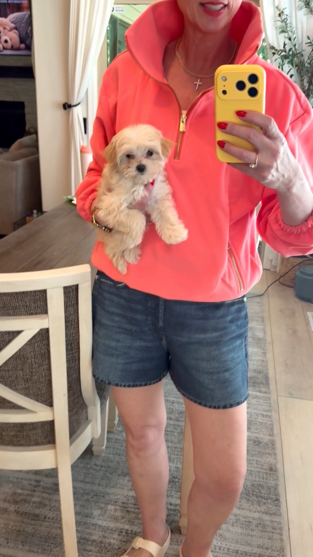 @Dudley Stephens is the easiest go to for a put together look! I got a small in this and I usually wear medium in Dudley’s.

#LTKdayinmylife #LTKootd #LTKmomlife