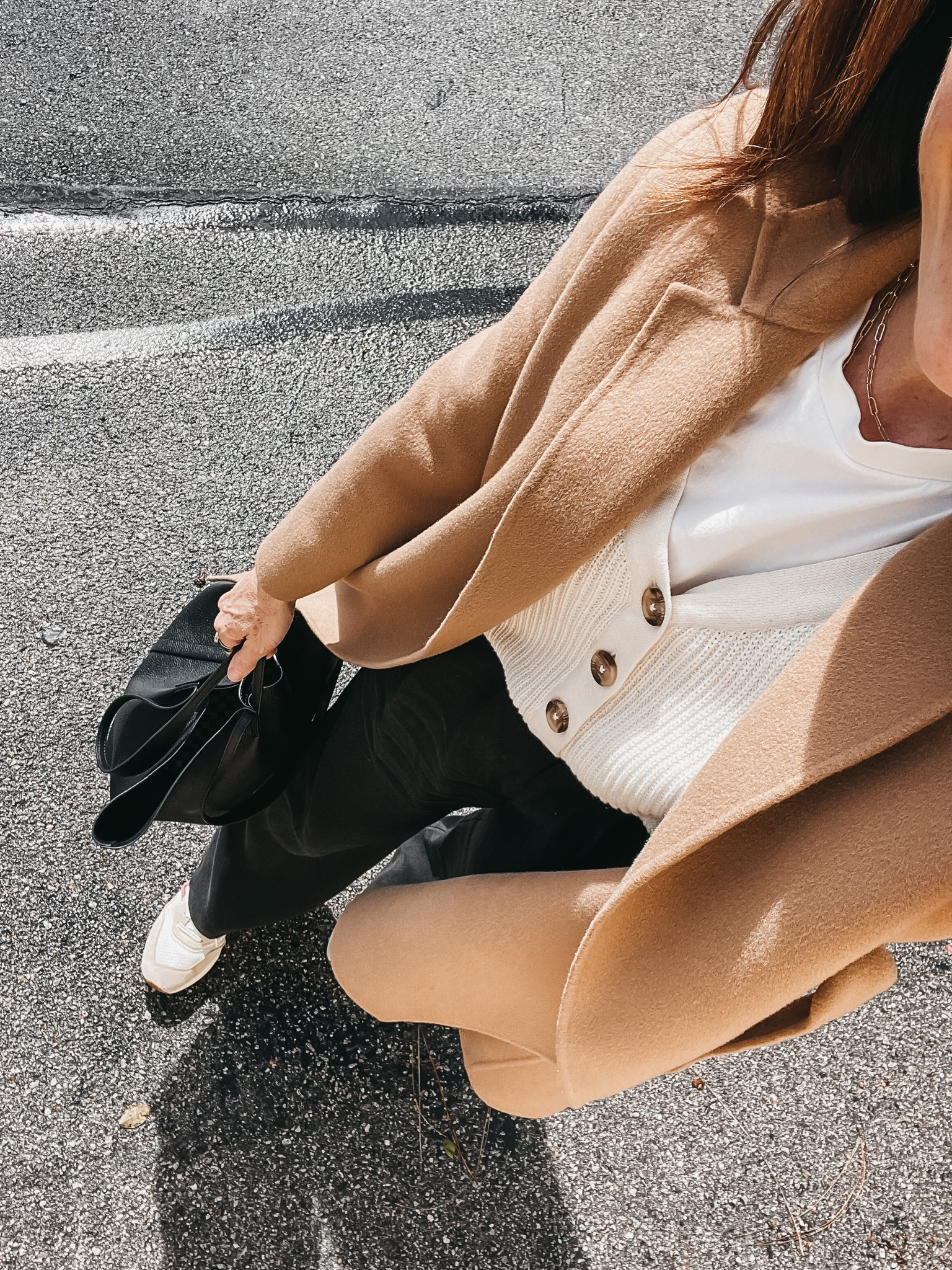 Cozy casual 🌙 
Coat - old linked some similar options
Pants - Mason pant from Reformation and are my favorite- true to size and come in petite as well 
Sweater - ABLE 


#LTKsalealert #LTKSeasonal #LTKshoecrush