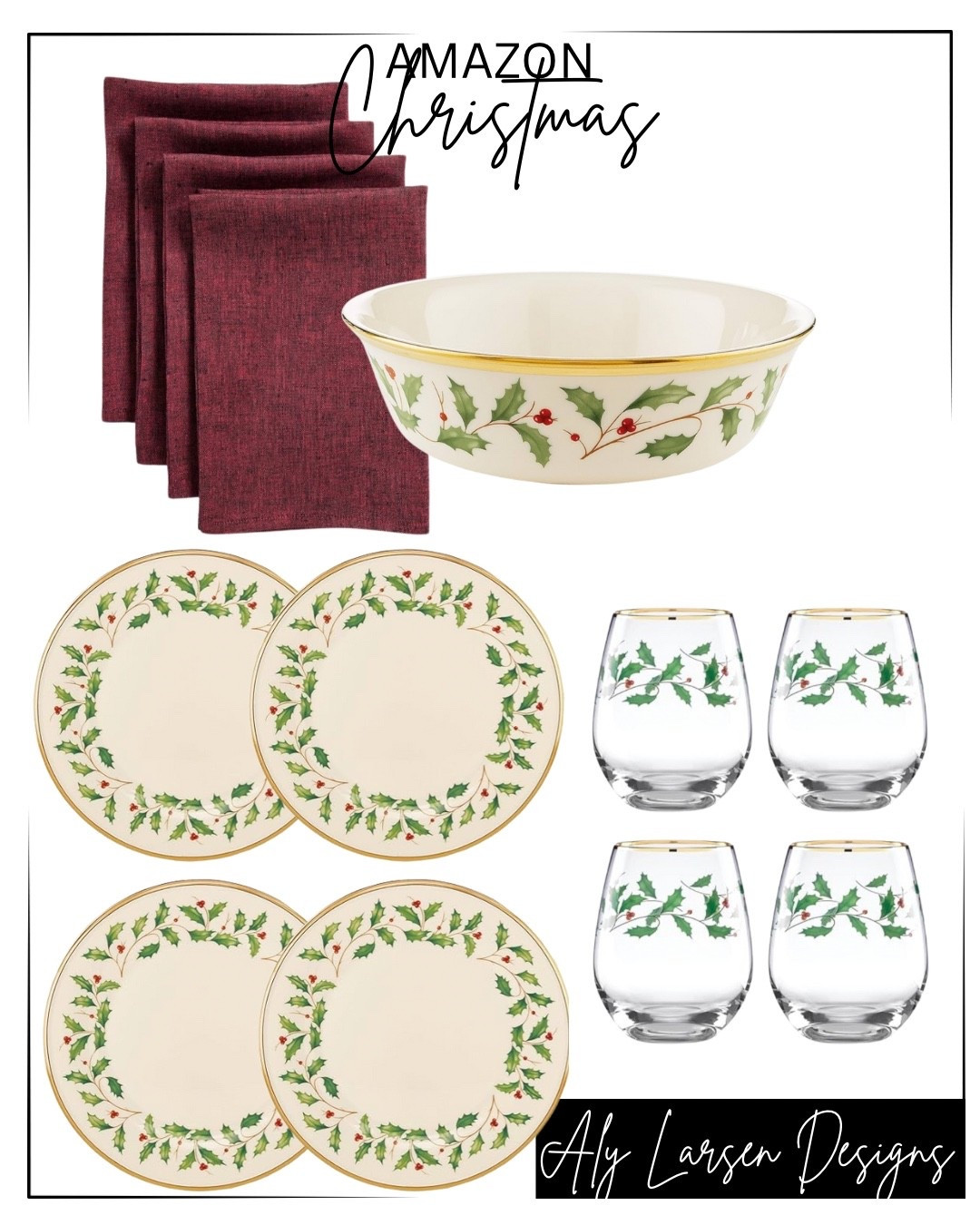 Amazon Lenox Christmas plates and glasses

#LTKSeasonal #LTKHome #LTKHoliday