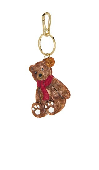 Hand-painted Bag Charm in Teddy Bear | Revolve Clothing (Global)