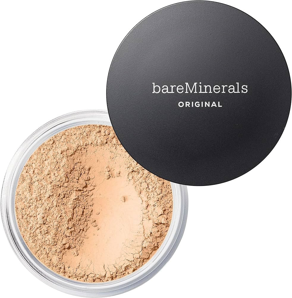 bareMinerals Original Loose Powder Foundation SPF 15, Clean Mineral Powder Face Makeup, Sheer-to-... | Amazon (US)