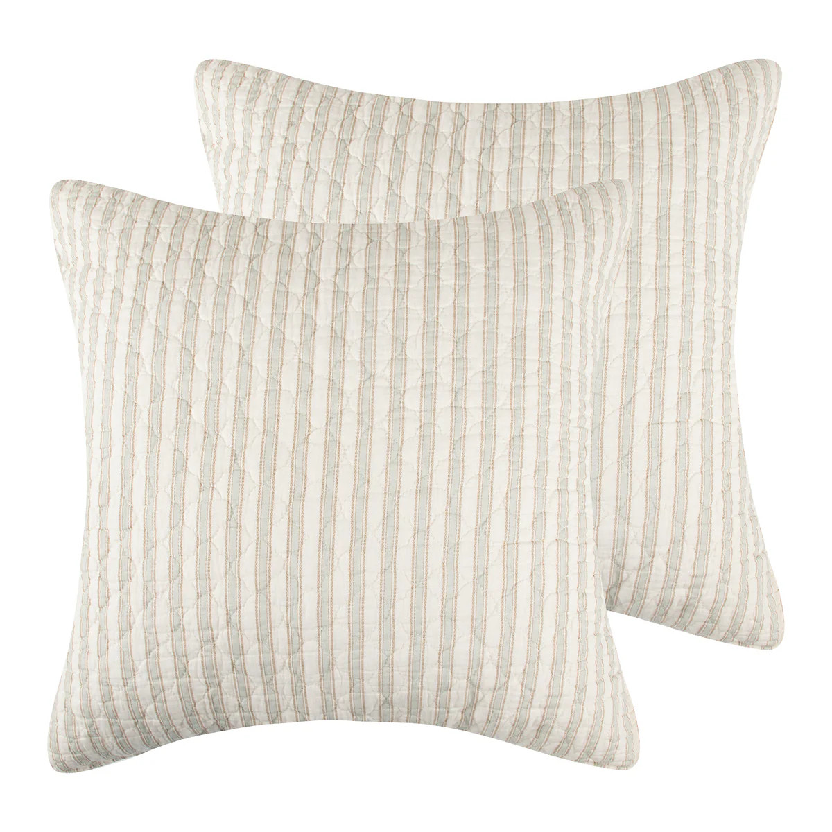 Lyon Teal Euro Sham Set of 2 | Levtex Home
