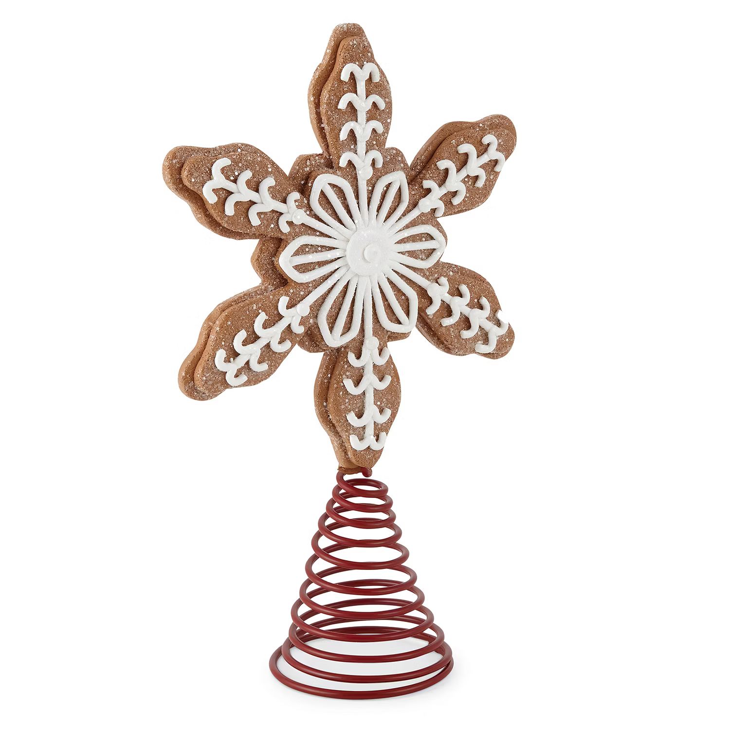 North Pole Trading Co. Gingerbread Star Christmas Tree Topper | JCPenney