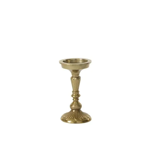Golden Heirloom Candle Holder | Antique Farm House