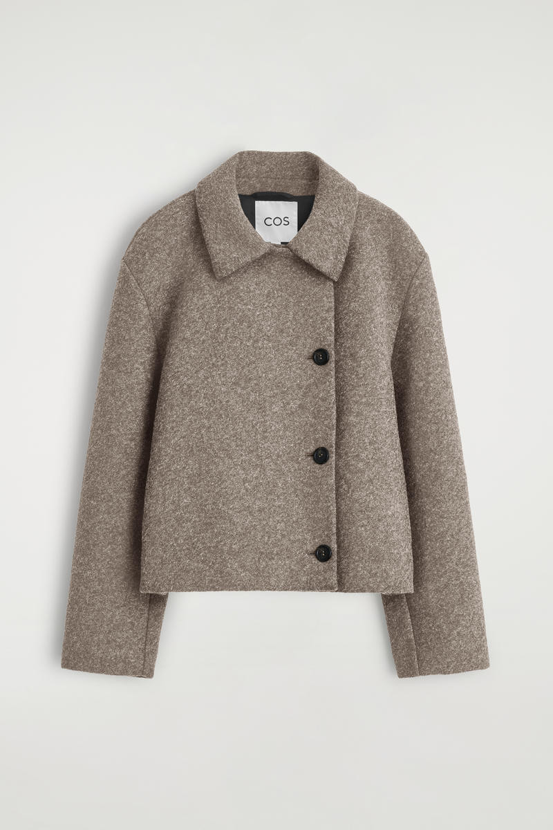 Boiled Wool-Blend Short Jacket | COS (US)